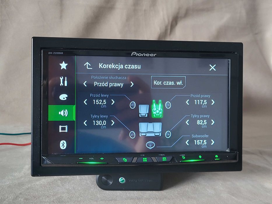 Pioneer AVH-Z9200DAB Bezprzewodowy CarPlay i Android Auto DVD/USB/FLAC