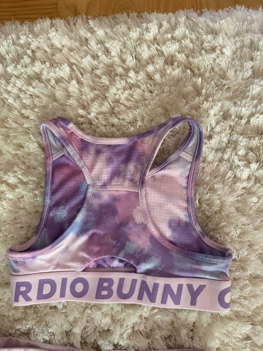 Strój sportowy dla dziewczynki cardio bunny , r.140