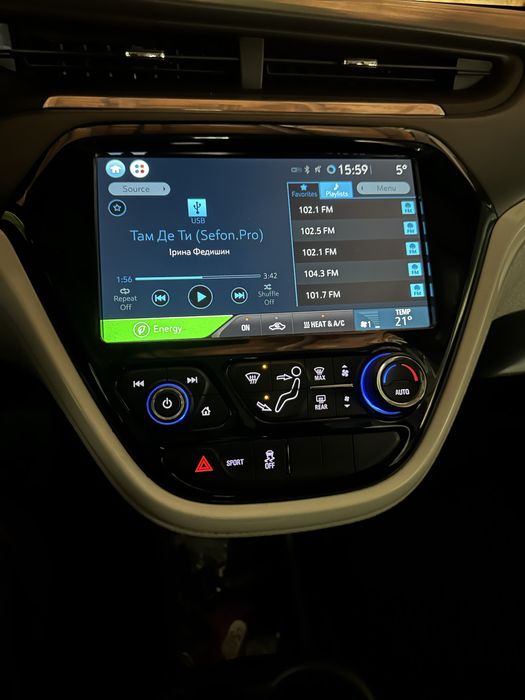 Chevrolet Bolt EV, батарея 64кВт