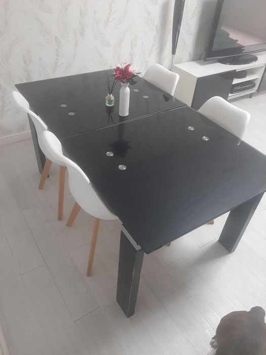 (Melhor oferta)Mesa de jantar extensível