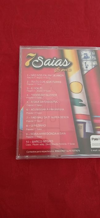 CD Sete Saias- É por ti