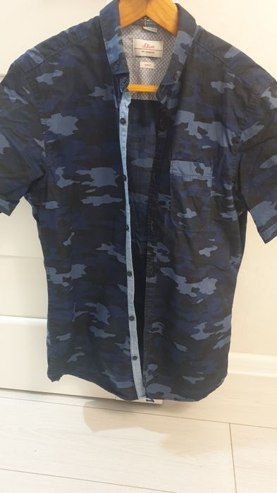 Рубашка шведка s. Oliver милитари