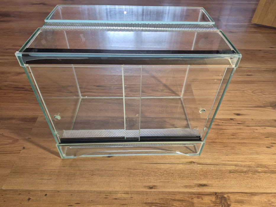 Terarium + kabel grzewczy