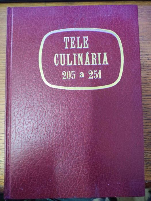 Livros TeleCulinária e Doçaria Chefe Silva 1ºediçao 1,2,4 volumes