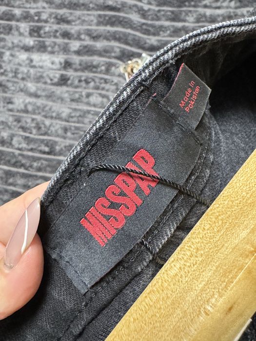 Джинсові шорти чорні  misspap