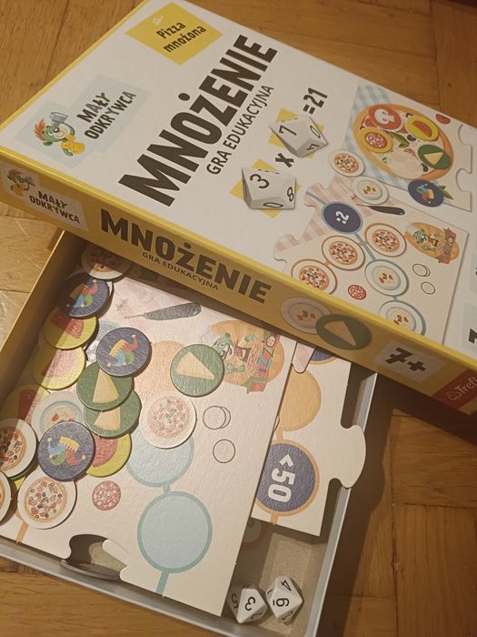 Gra planszowa Mnożenie, rodzina treflikow