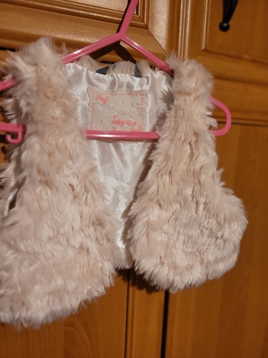 Bezrękawnik kamizelka futerko bolerko Święta