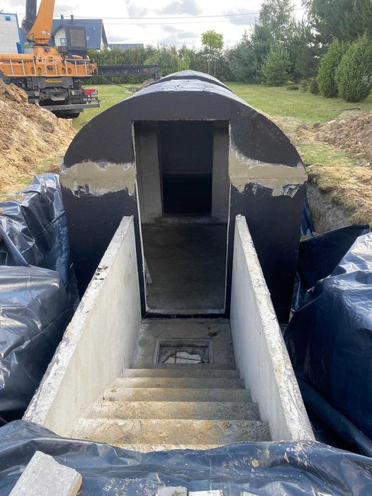 Szambo jedno i dwukomorowe 12 m³ – beton B30, transport HDS