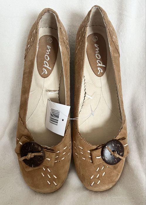 Skórzane buty 39
