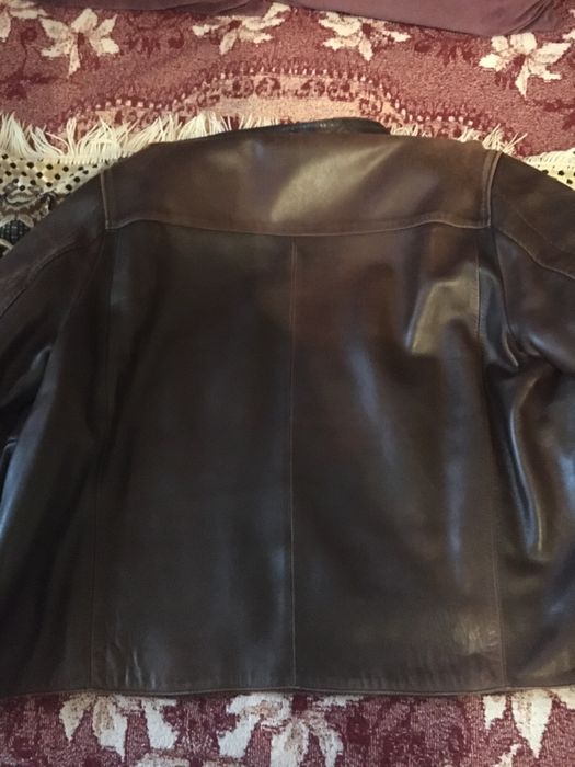 Куртка кожаная дубленка 52 размер