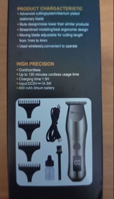 Maszynka do strzyżenia bezprzewodowa