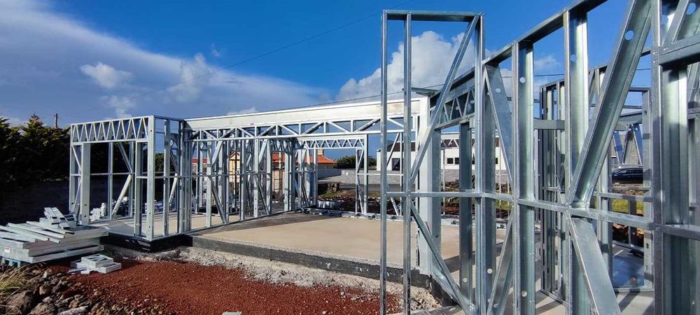 Construção de casas em LSF