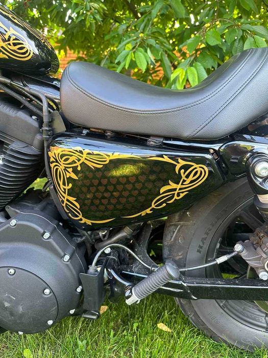 Harley-Davidson Sporster XL1200 Iron 2021 Аерографія