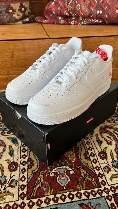 Nike Air Force 1 Low Supreme White R.42.5