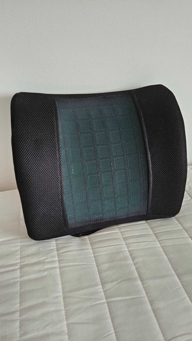 Almofada com gel para as costas