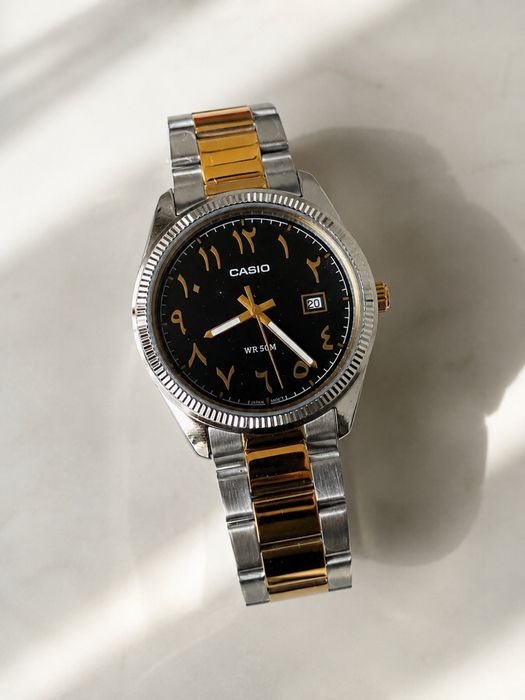 Casio Arabic Dial MTP-1302SG Original Novo