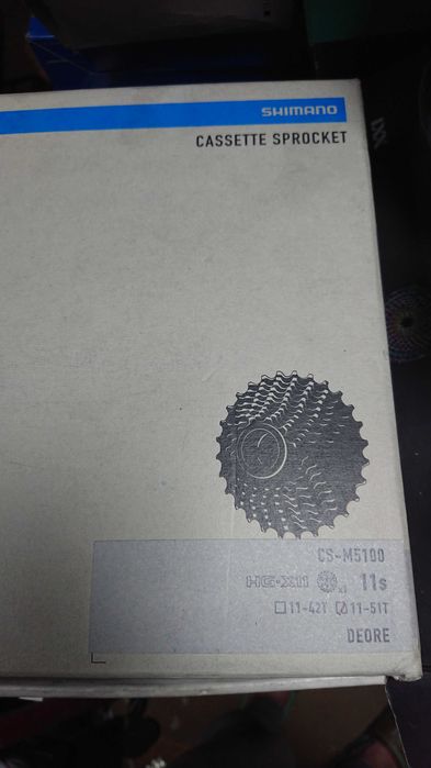Shimano Deore kaseta M5100 11rz zębatki 11-51 NOWA