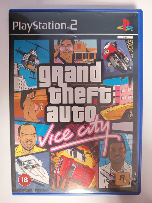 Grand Theft AUto Vice City PS2 PlayStation 2 angielska komplet (1)