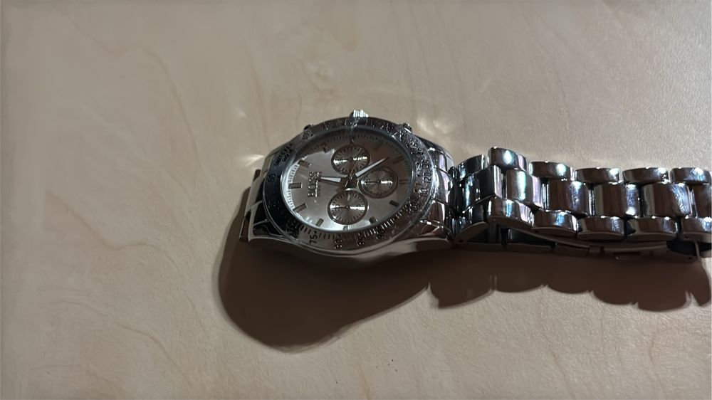 Zegarek srebrny hugo boss