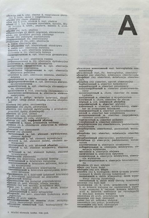 Wielki słownik techniczny rosyjsko-polski