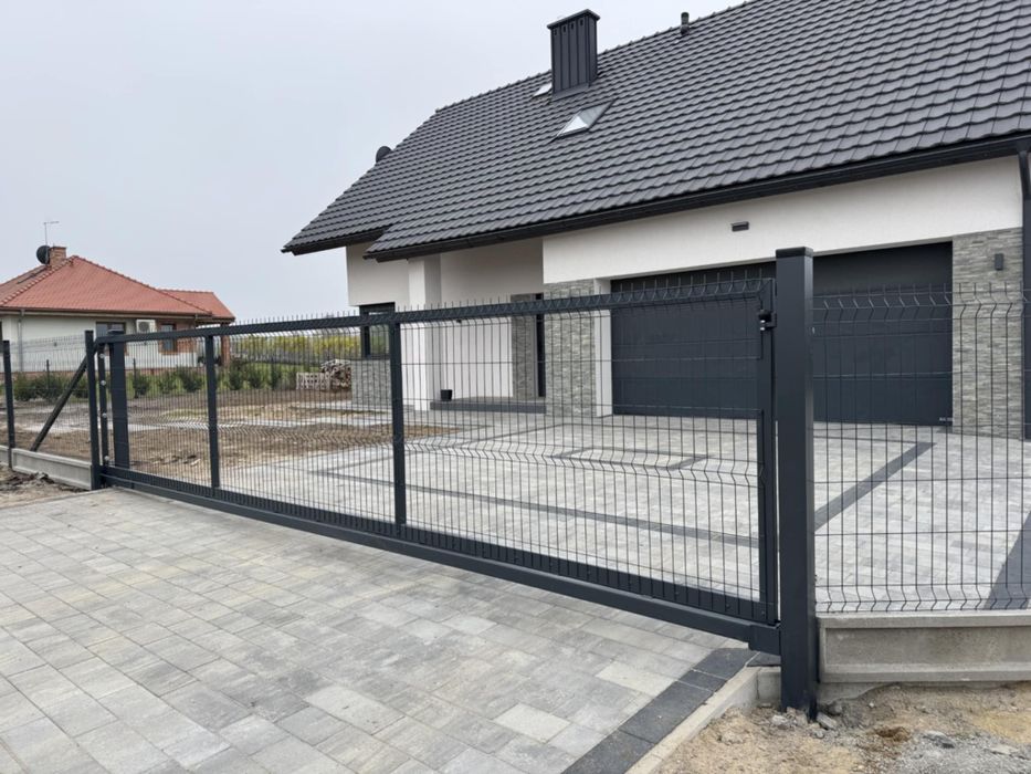 SPRZEDAZ/MONTAZ Ogrodzenia panelowe 3D 123cm/153cm