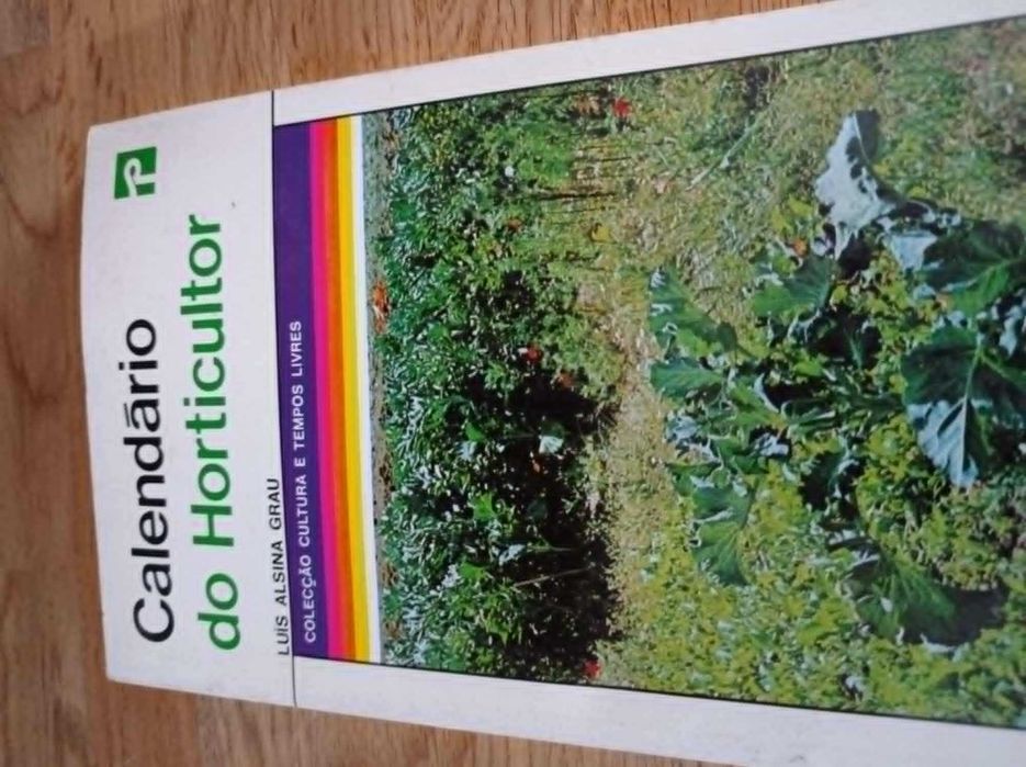 vendo livro calendário do horticultor