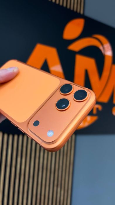 New iPhone 17 pro max 256 Orange esim, 100% гарантія магазину 90 днів