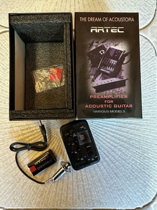 PRE AMPLIFIER FOR ACOUSTIC GUITAR ARTEC CEQ4