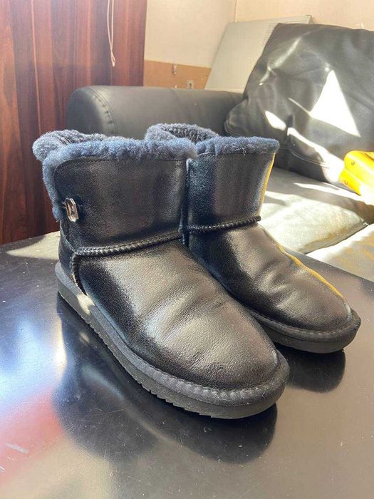 Zimowe buty ze sztucznego futra