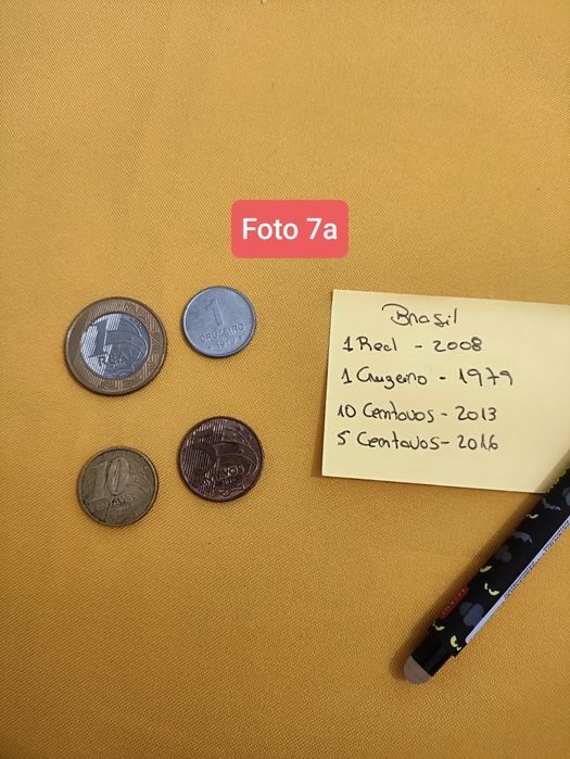 Moedas estrangeiras antigas para venda