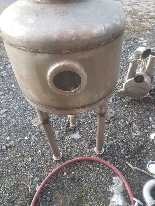 Wirówka separator do mleka pojemnik ciśnieniowy z nierdzewki