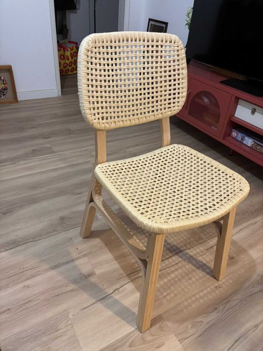 Cadeiras Ikea VOXLÖV bambu