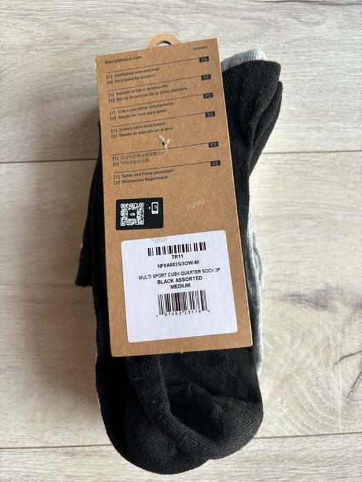 North face skarpetki 3pack NOWE męskie