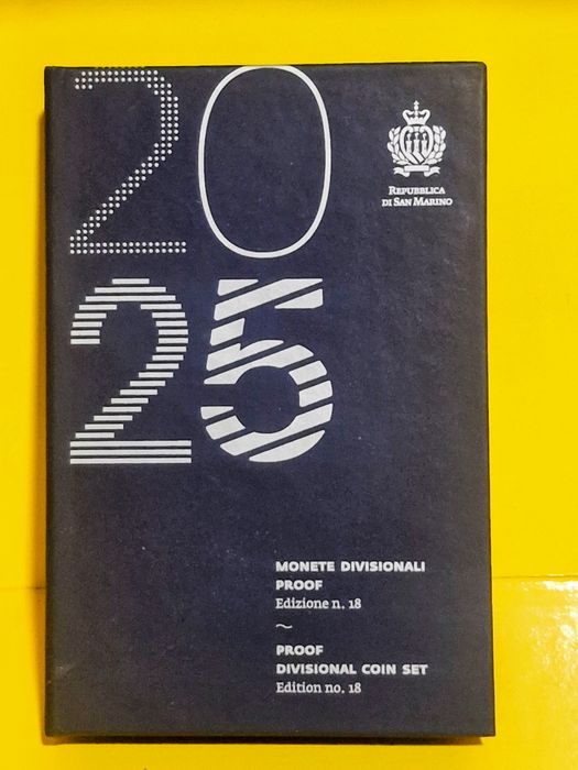 Conjunto proof San Marino 2025