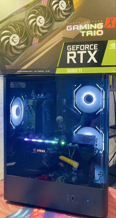‼️ Игровой пк/PC/RTX 3060ti MSI/i5-10400f/16RAM/SSD+HDD! ‼️