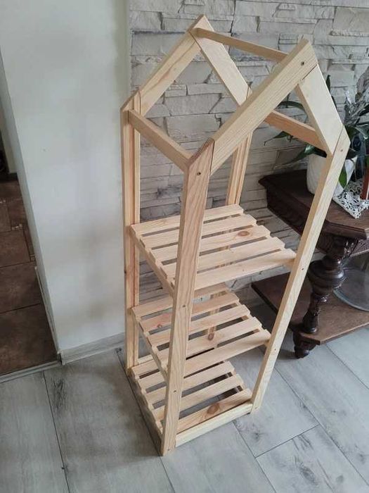 Stojak kwietnik regał na zabawki