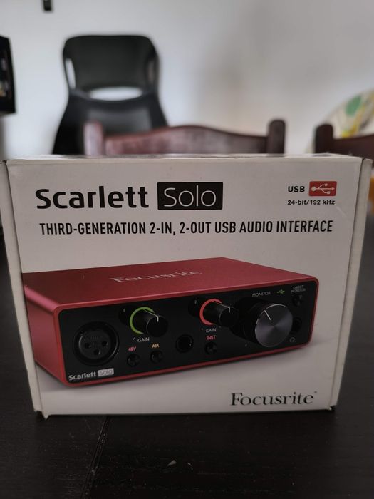 Scarlett solo 3rd gen
