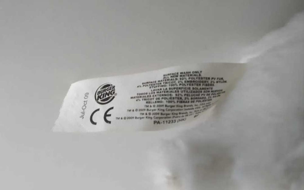 Kotek Furreal Friends Hasbro 2009 Burger King