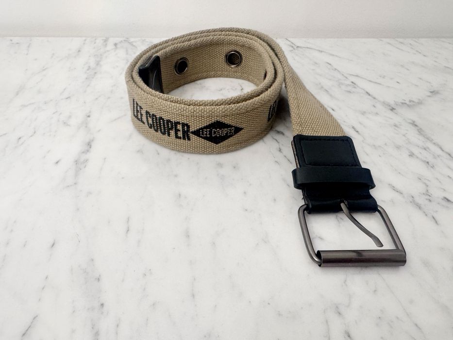 Pasek marki Lee cooper w kolorze khaki