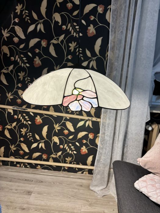 Lampa zyrando witrazowy