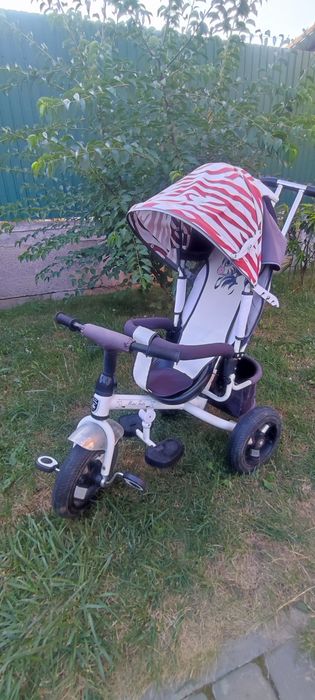 Дитячий триколісний велосипед-коляска Mini Trike