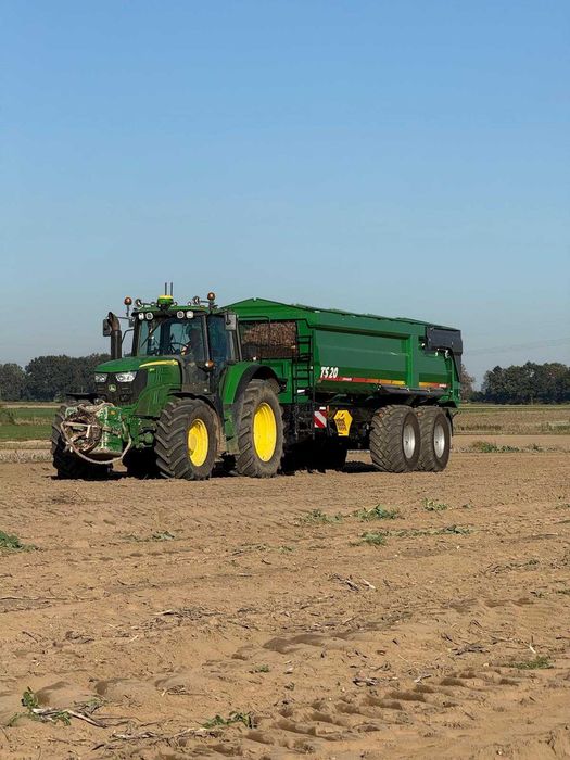 Przyczepa rolnicza skorupowa METAL-TECH TS Z 20 Ton | do okopowych