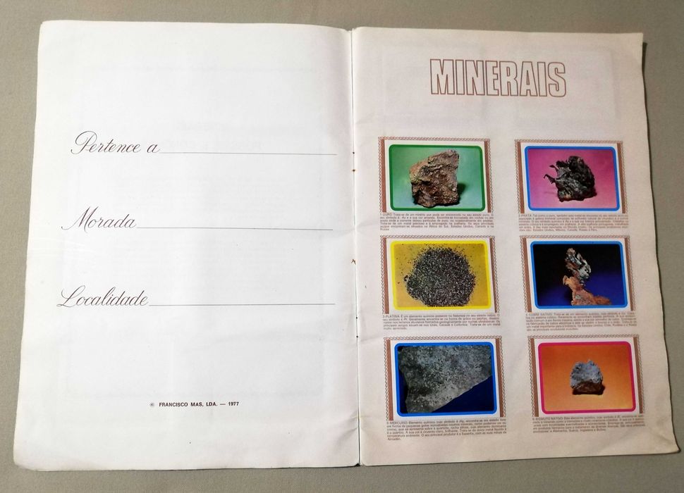 Caderneta - Mineralogia (completa)