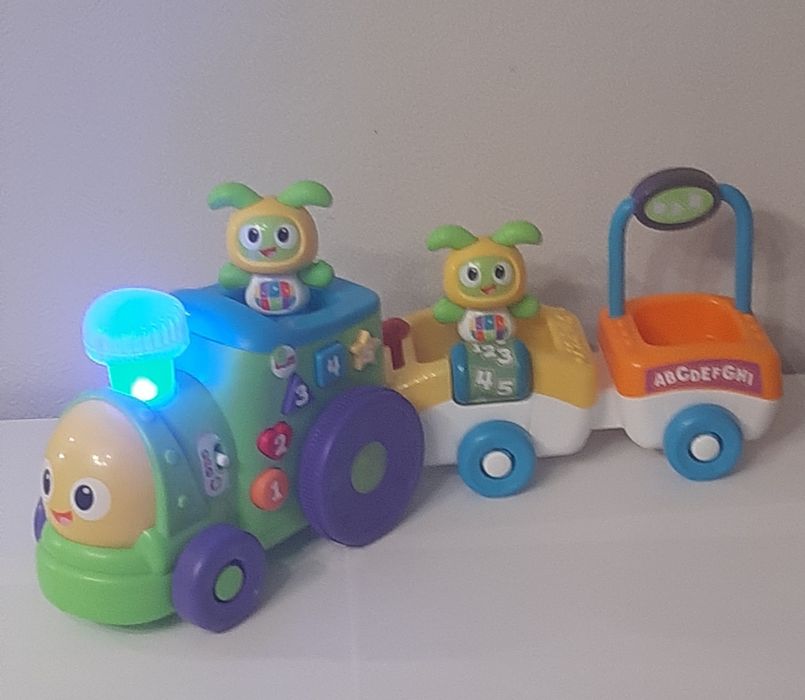 Интерактивный поезд "Бибо и его друзья", бренд Fisher price