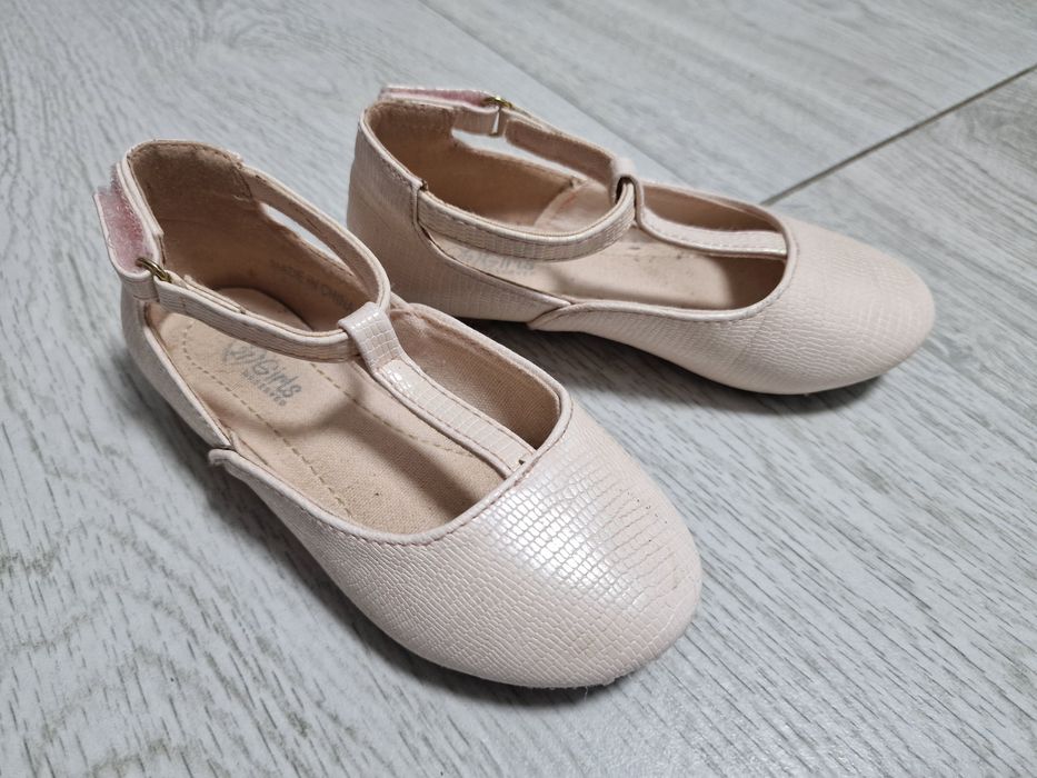 Balerinki Reserved r.27 perłowo różowe