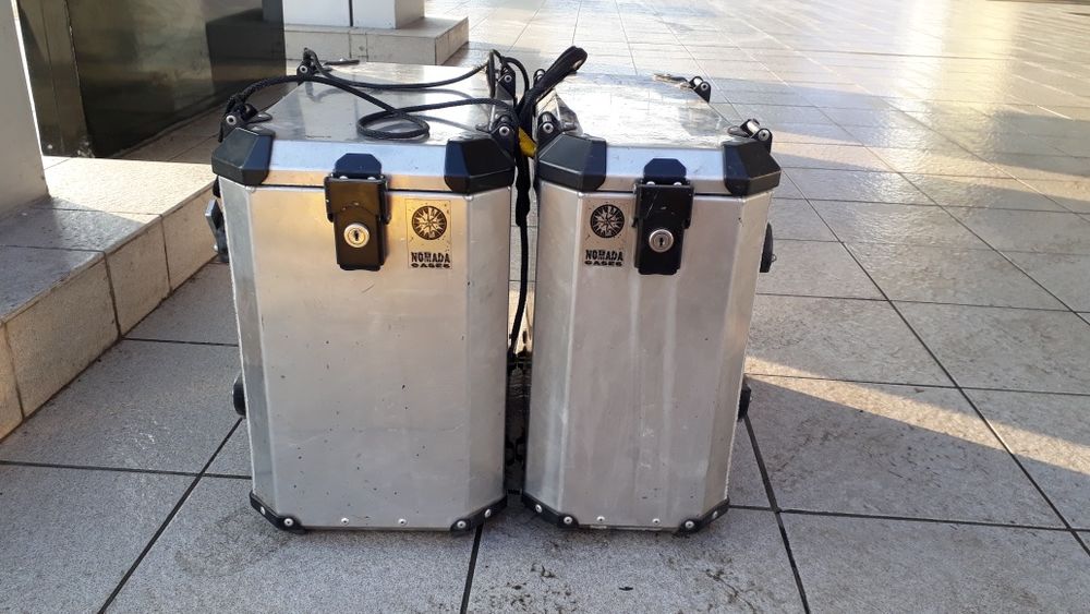 Кейси nomada pro з кріпленнями та сумками. BMW f800, 1200,