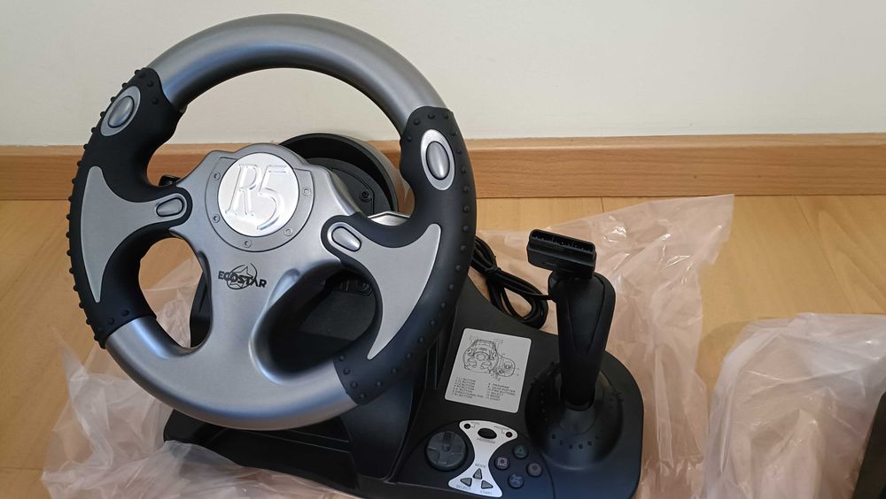 Ecostar R5 volante e pedais para Playstation