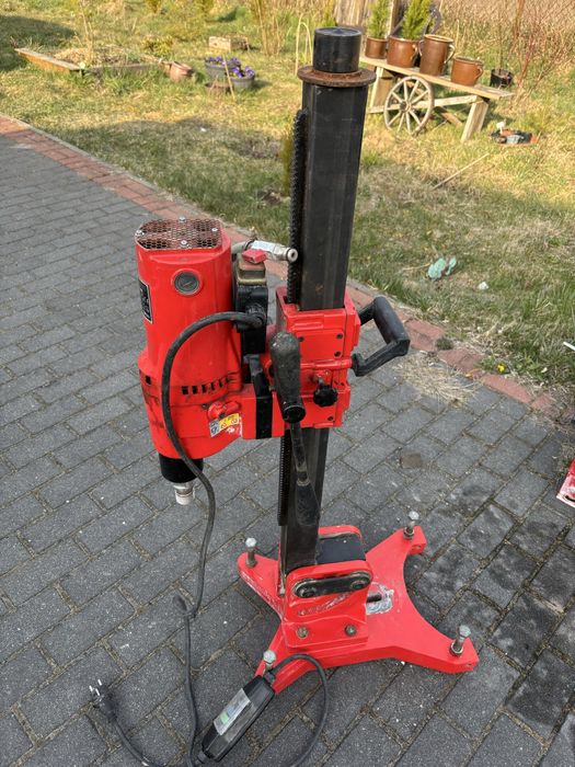 Wiertnica do betonu DEMA  + 9 wiertel