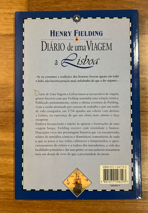 Livro Diário de uma Viagem a Lisboa