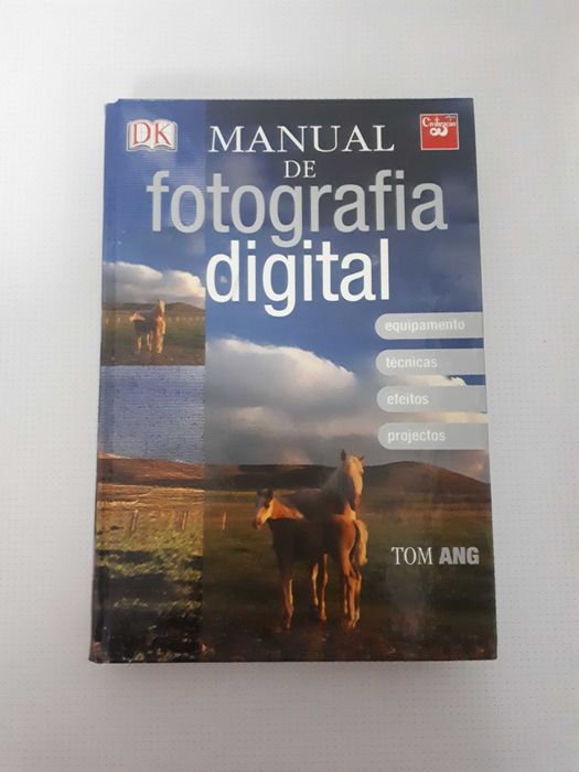 Livro "Manual de Fotografia Digital" como Novo